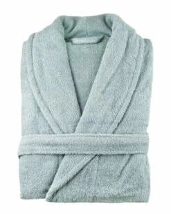 Melange 100% Turkish Cotton Bathrobe Celestial Blue Home Robes & Slippers