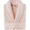 Melange Zero Twist Ruffle Bath Robe Home Robes & Slippers