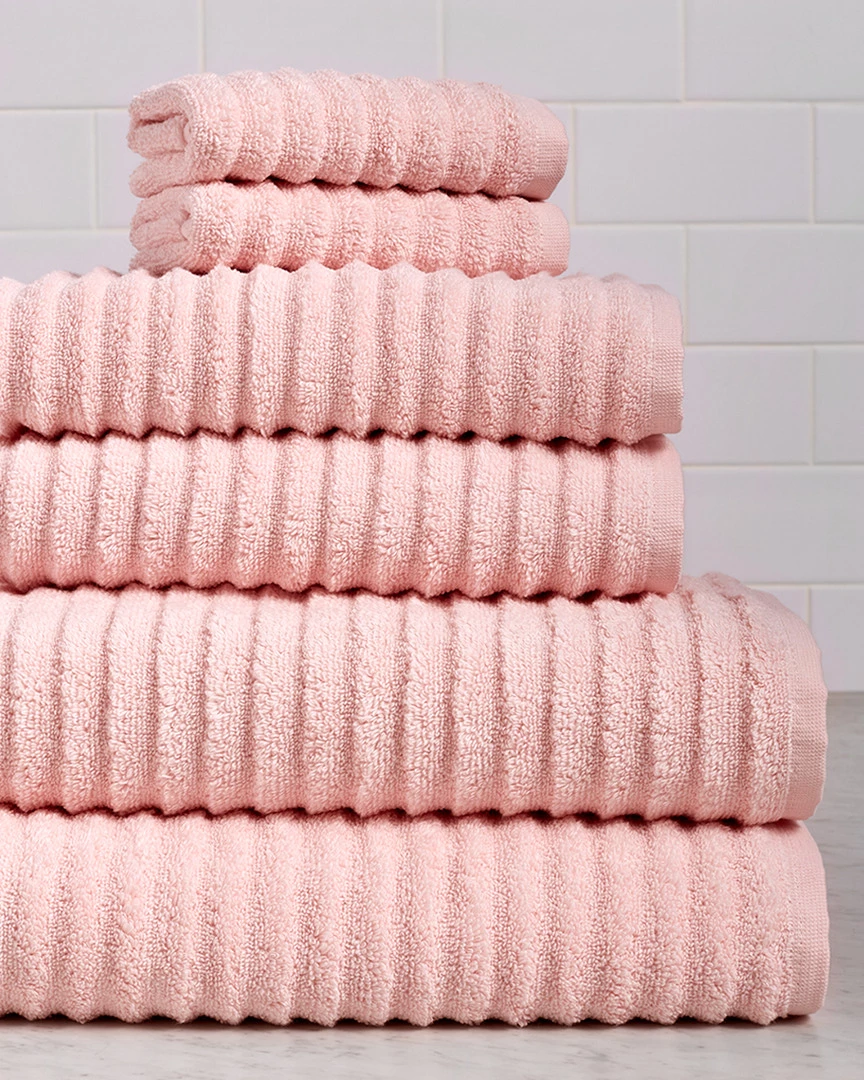 Melange Zero Twist 6pc Towel Set Home Bath Towels