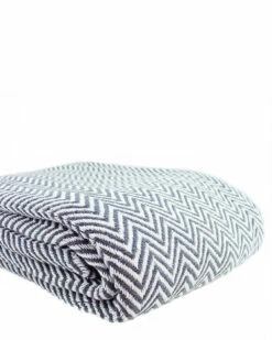 Melange Herringbone Blanket Home Blankets & Throws
