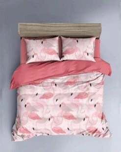 Melange Home Flemingo Walk Cotton Cotton Duvet Set Duvet Inserts & Duvets