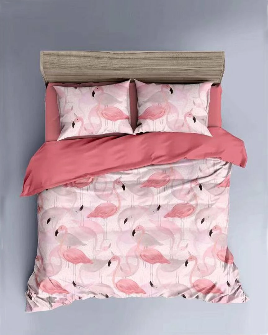 Melange Home Flemingo Walk Cotton Cotton Duvet Set Duvet Inserts & Duvets