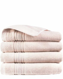 Melange 100% Turkish Cotton 4pc Hand Towel Set Home Bath Towels