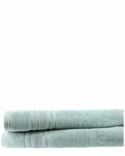 Melange 100% Turkish Cotton 2pc Bath Sheet Set Home Bath Sheets