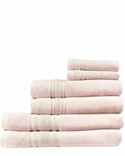 Melange 100% Turkish Cotton 6pc Ensemble Set Home Bath Towels