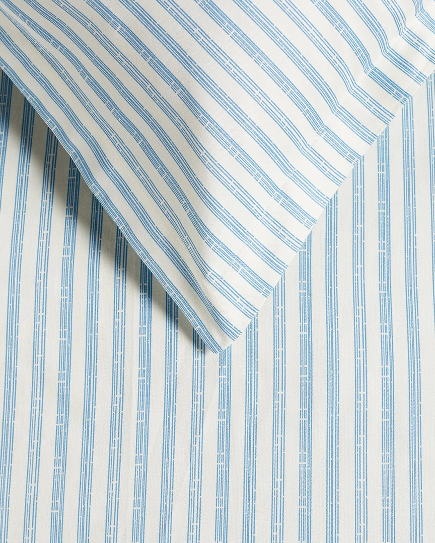 Melange Bamboo Stripe Duvet Set Home Duvet Inserts & Duvets - Image 2