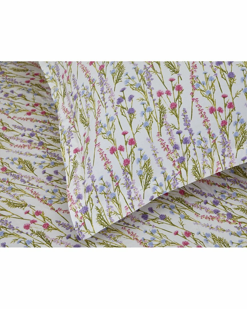 Melange Home T400 Spring Floral Duvet Set Duvet Inserts & Duvets Multi - Image 2