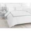 Melange Winsley Embroidered Duvet Set Home Duvet Inserts & Duvets