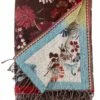 Melange Home Flower Bouquet Wool Blend Throw Blankets & Throws