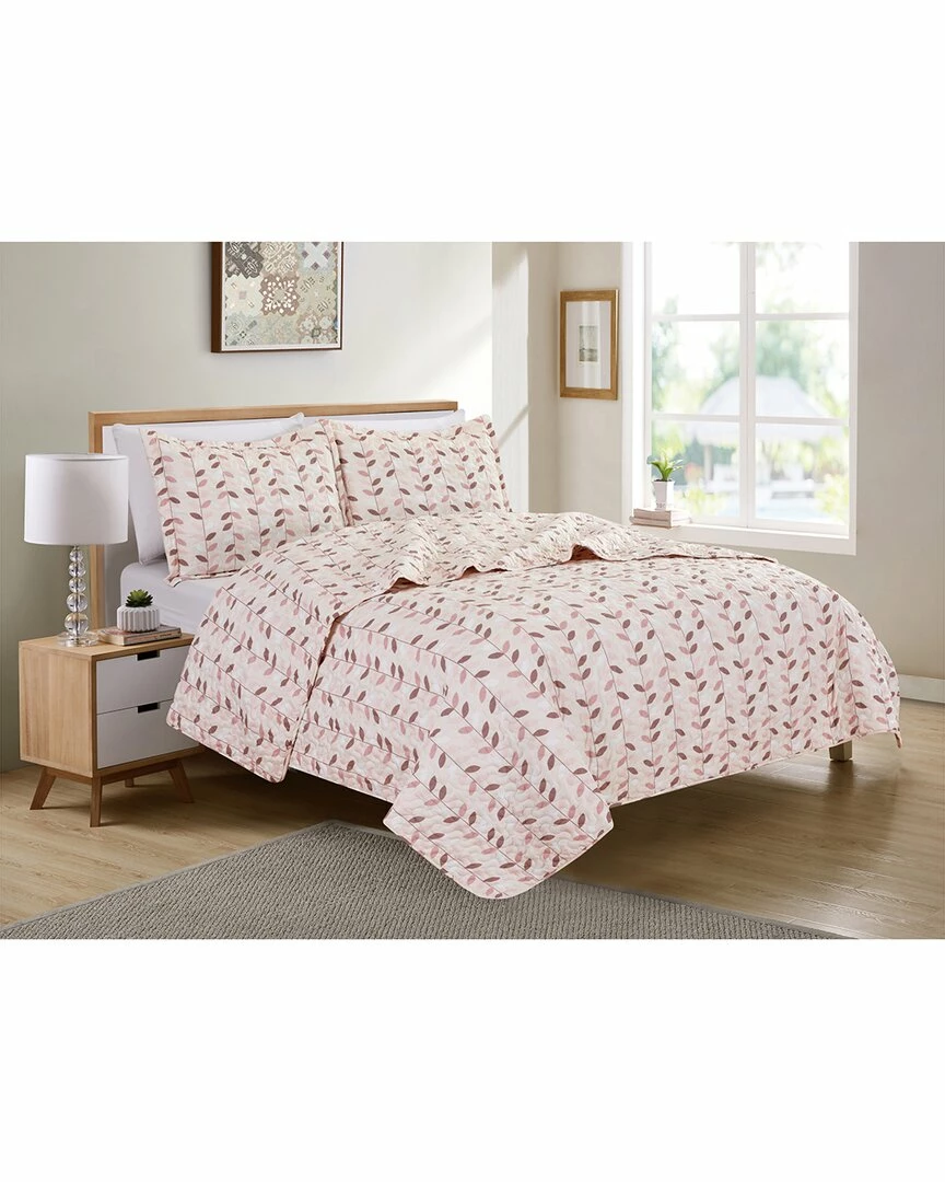 Melange Petal Quilt Set Home Comforters & Quilts - Image 2