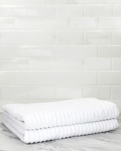 Melange Home Set Of 2 Bath Towels