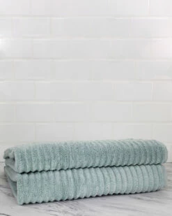 Melange Home Set Of 2 Turkish Cotton Bath Towels