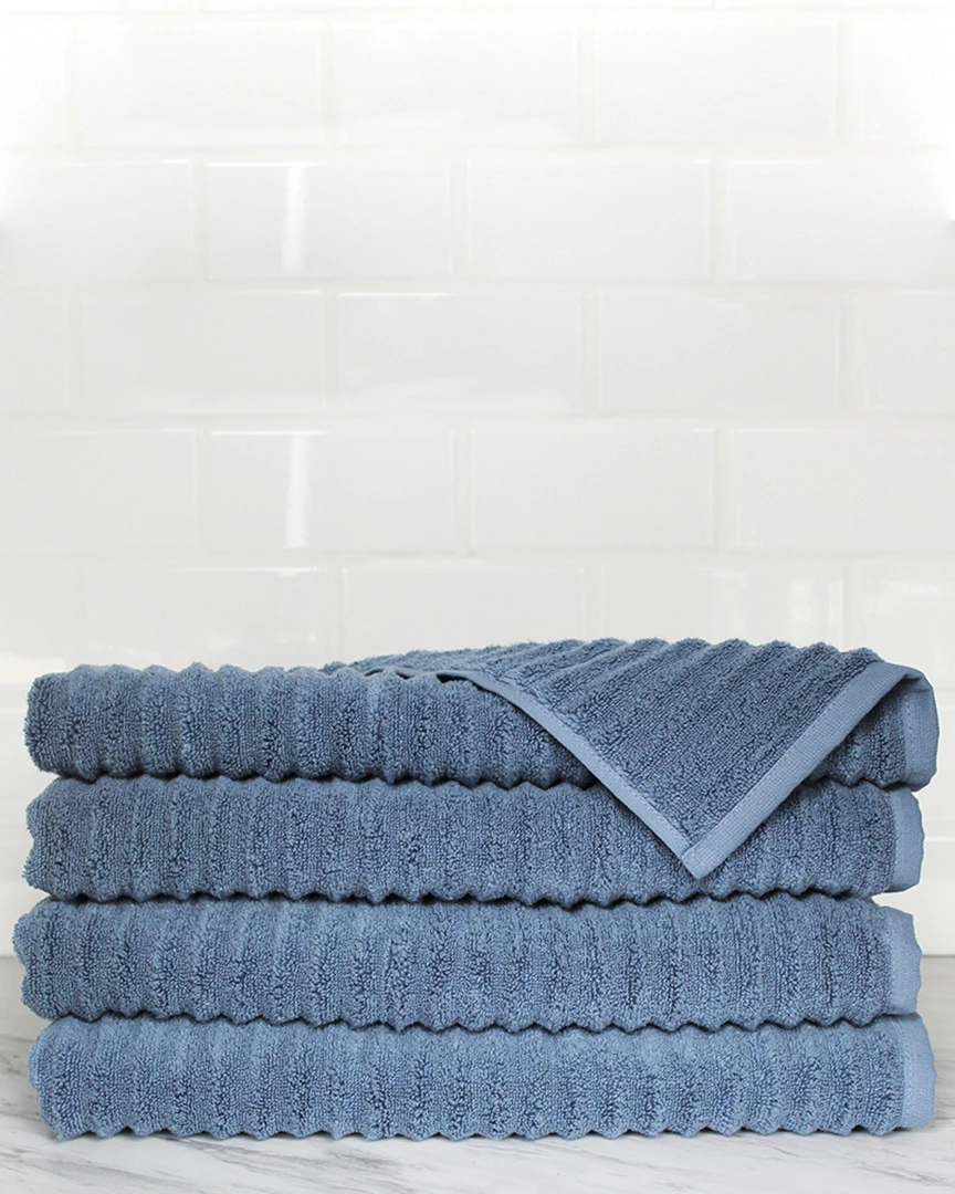 Melange Home Set Of 4 Hand Towels Bath Towels