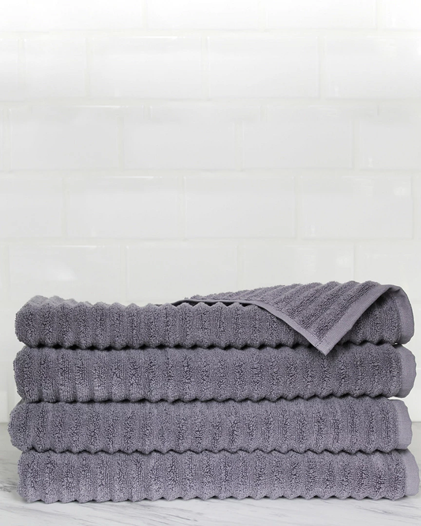 Melange Home Set Of 4 Hand Towels Bath Towels