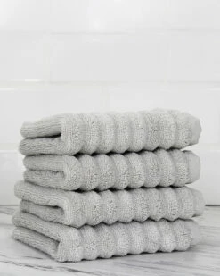 Melange Home Set Of 4 Turkish Cotton Wash Towels Bath Towels