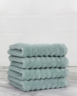 Melange Home Set Of 4 Turkish Cotton Wash Towels Bath Towels