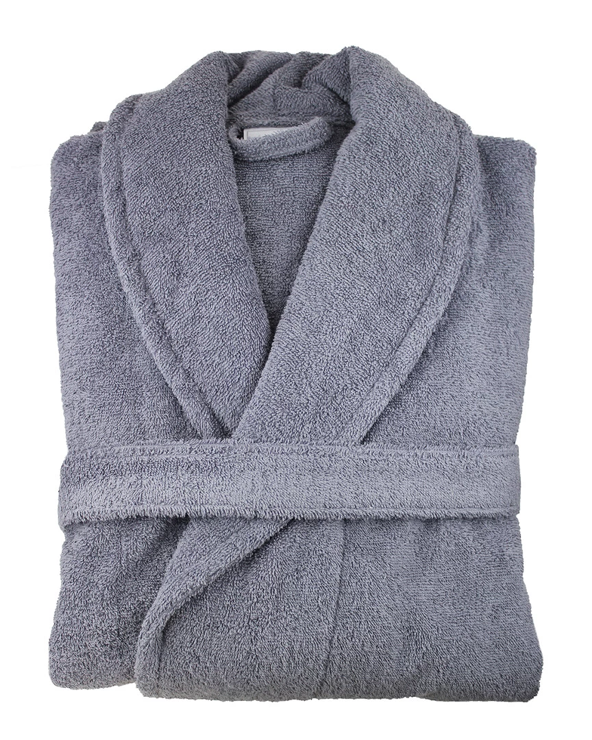 Melange Cotton Bathrobe Home Robes & Slippers
