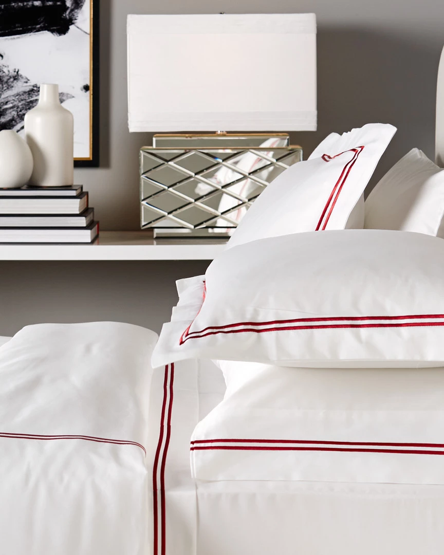 Melange Home Two Stripe 600TC Cotton Duvet Set Duvet Inserts & Duvets