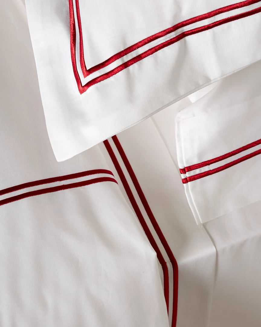 Melange Home Two Stripe 600TC Cotton Duvet Set Duvet Inserts & Duvets - Image 2