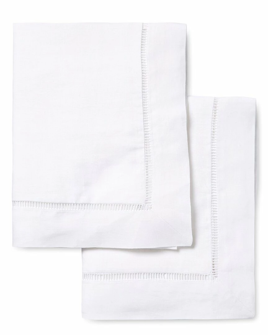 Melange Linen Hemstitch Duvet Collection Home Duvet Inserts & Duvets - Image 2