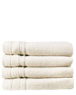 Melange Haute Monde Wash Towel 4pc Set Home Bath Towels
