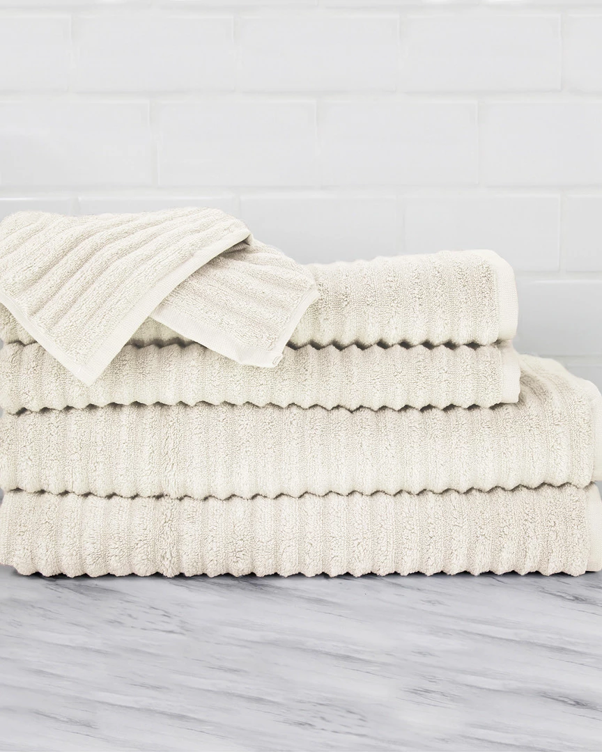 Melange Zero Twist 6pc Towel Set Home Bath Towels