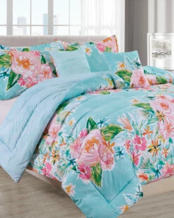 Melange Barbarian Boundless Floral 5pc Comforter Set Home Comforters & Quilts