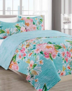 Melange Barbarian Boundless Floral Quilt Set Home Comforters & Quilts