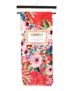 Melange Barbarian Gone Floral Fleece Throw Home Blankets & Throws