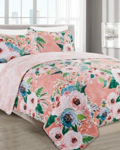 Melange Barbarian Gone Floral Quilt Set Home Comforters & Quilts