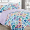 Melange Barbarian Rainbow Mermacita Quilt Set Home Comforters & Quilts