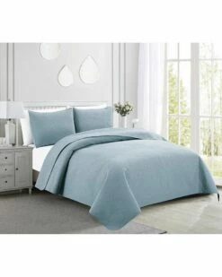 Melange Home Pretty Paisley 2pc Quilt Set Comforters & Quilts