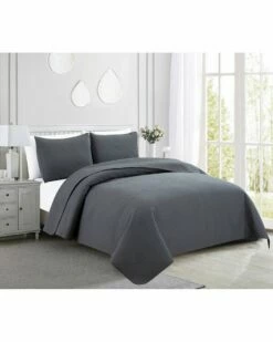 Melange Home Pretty Paisley 2pc Quilt Set Comforters & Quilts