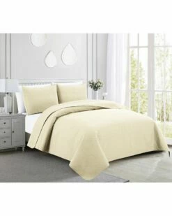 Melange Home Pretty Paisley 2pc Quilt Set Comforters & Quilts