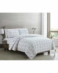 Melange Home T400 Horses Duvet Set Duvet Inserts & Duvets Grey