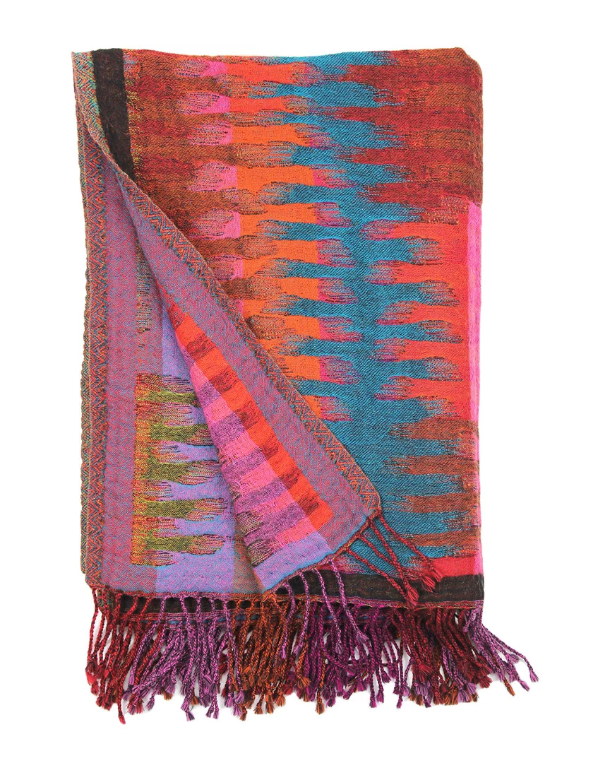 Melange Oversized Wool Throw Home Blankets & Throws