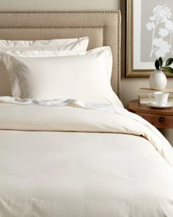 Melange Home Double Pleat Cotton Duvet Set Duvet Inserts & Duvets