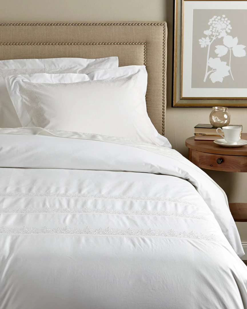 Melange Home Baby's Breath Embroidered 300TC Duvet Set Duvet Inserts & Duvets