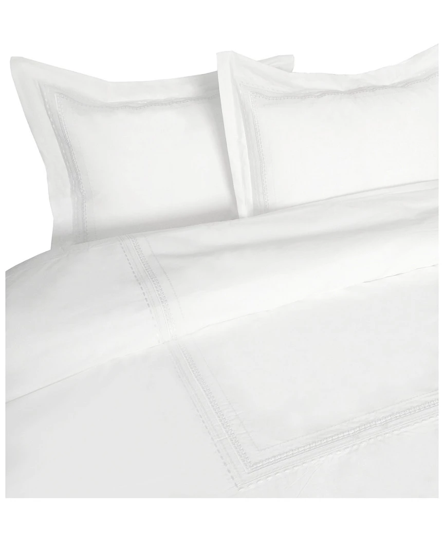 Melange Winsley Embroidered Duvet Set Home Duvet Inserts & Duvets