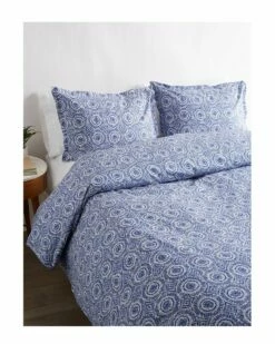 Melange 400tc Block Medallion Duvet Home Duvet Inserts & Duvets