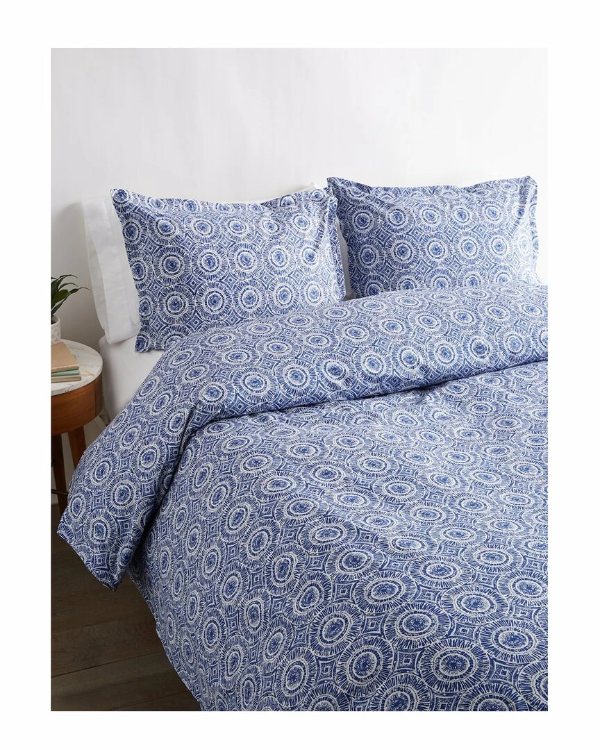 Melange 400tc Block Medallion Duvet Home Duvet Inserts & Duvets