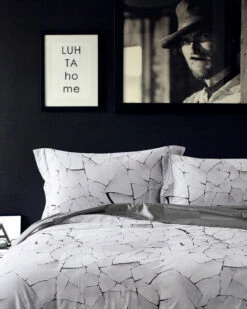 Melange Crack Dice Duvet Home Duvet Inserts & Duvets