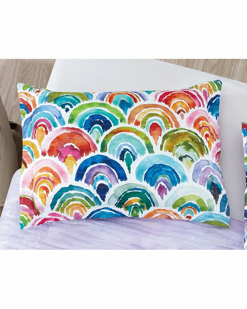 Melange Barbarian Strangebow Scallop Quilt Set Home Comforters & Quilts - Image 3