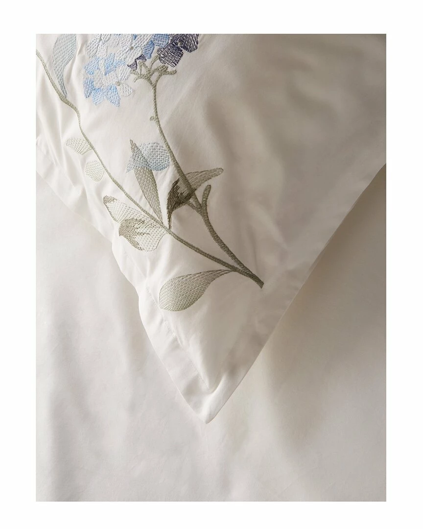 Melange Hydrangea Embroidered Duvet Set Home Duvet Inserts & Duvets - Image 2