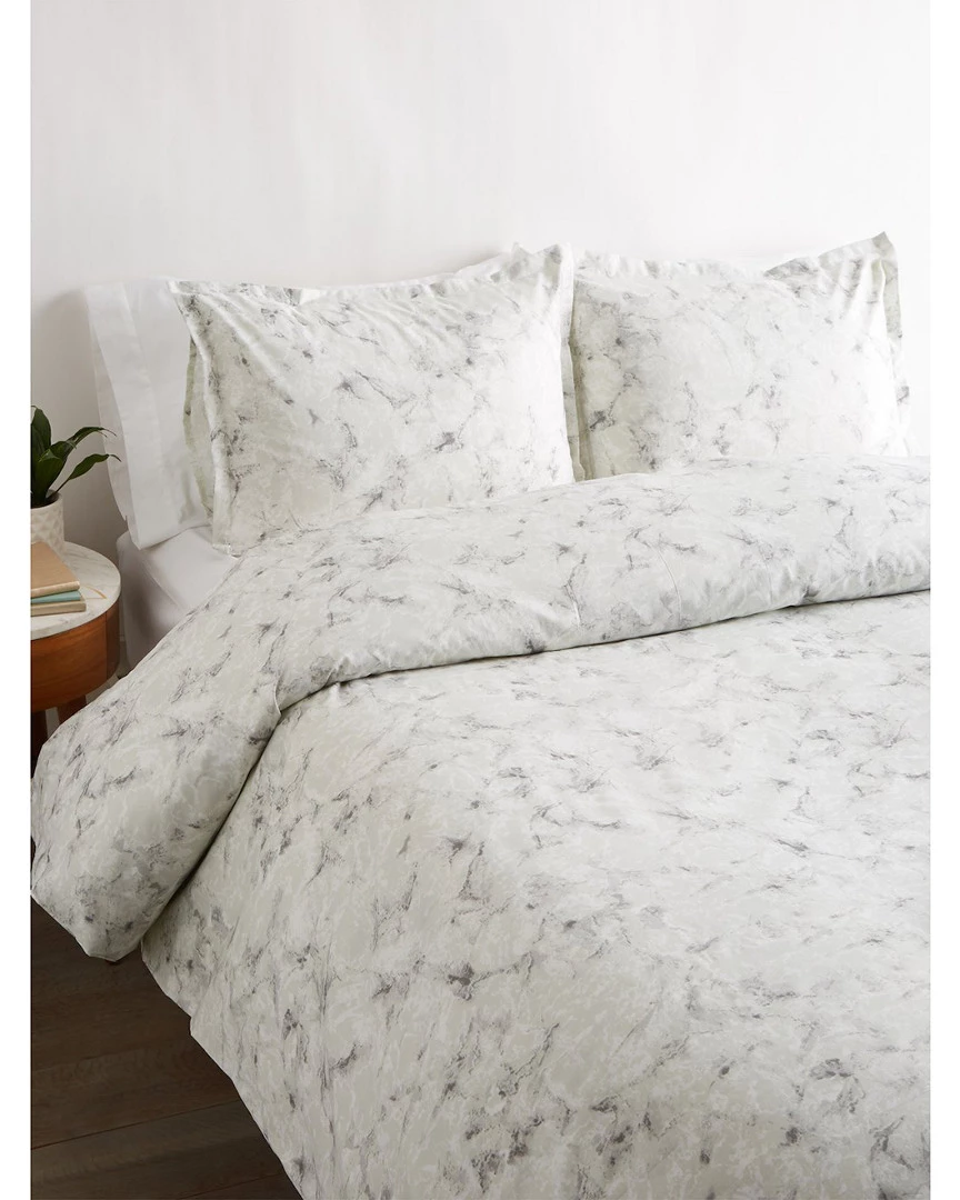 Melange Marble Duvet Set Home Duvet Inserts & Duvets