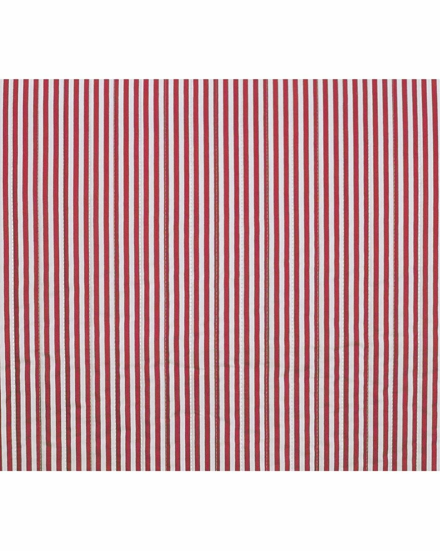 Melange American Stripe Reversible Quilt Set Home Comforters & Quilts - Image 4