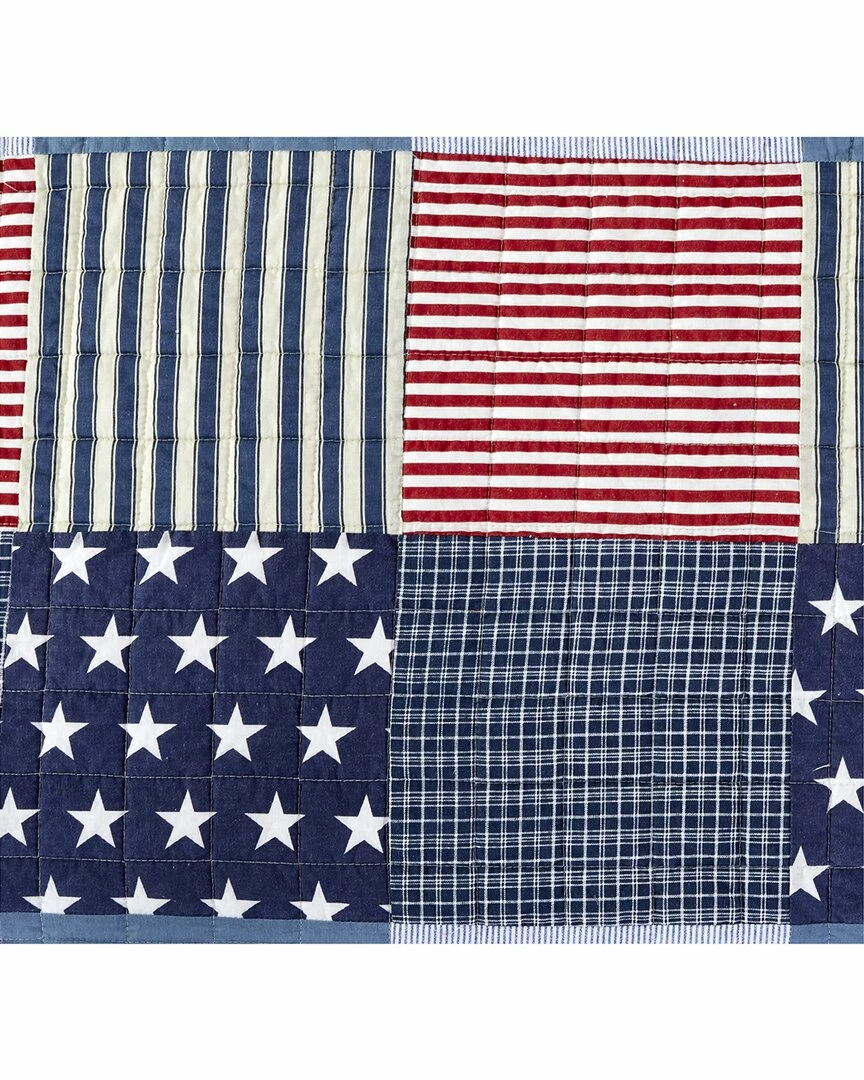 Melange Americana Patchwork Quilt Set Home Comforters & Quilts - Image 5