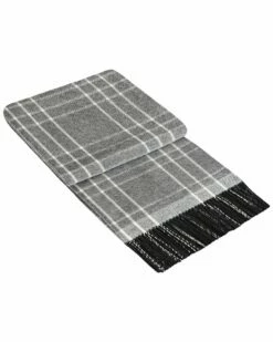 Melange Wool & Cashmere-Blend Throw Home Blankets & Throws