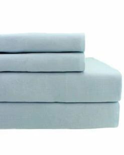 Melange Home Linen Pillowcase Set Pillowcases & Shams Grey