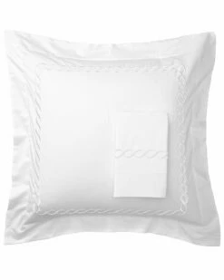 Melange Home T600 Rope Embroidered Sham Set Pillowcases & Shams